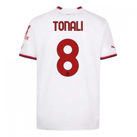 Camiseta de fútbol AC Milan Tonali 8 2ª equipación 2022/23